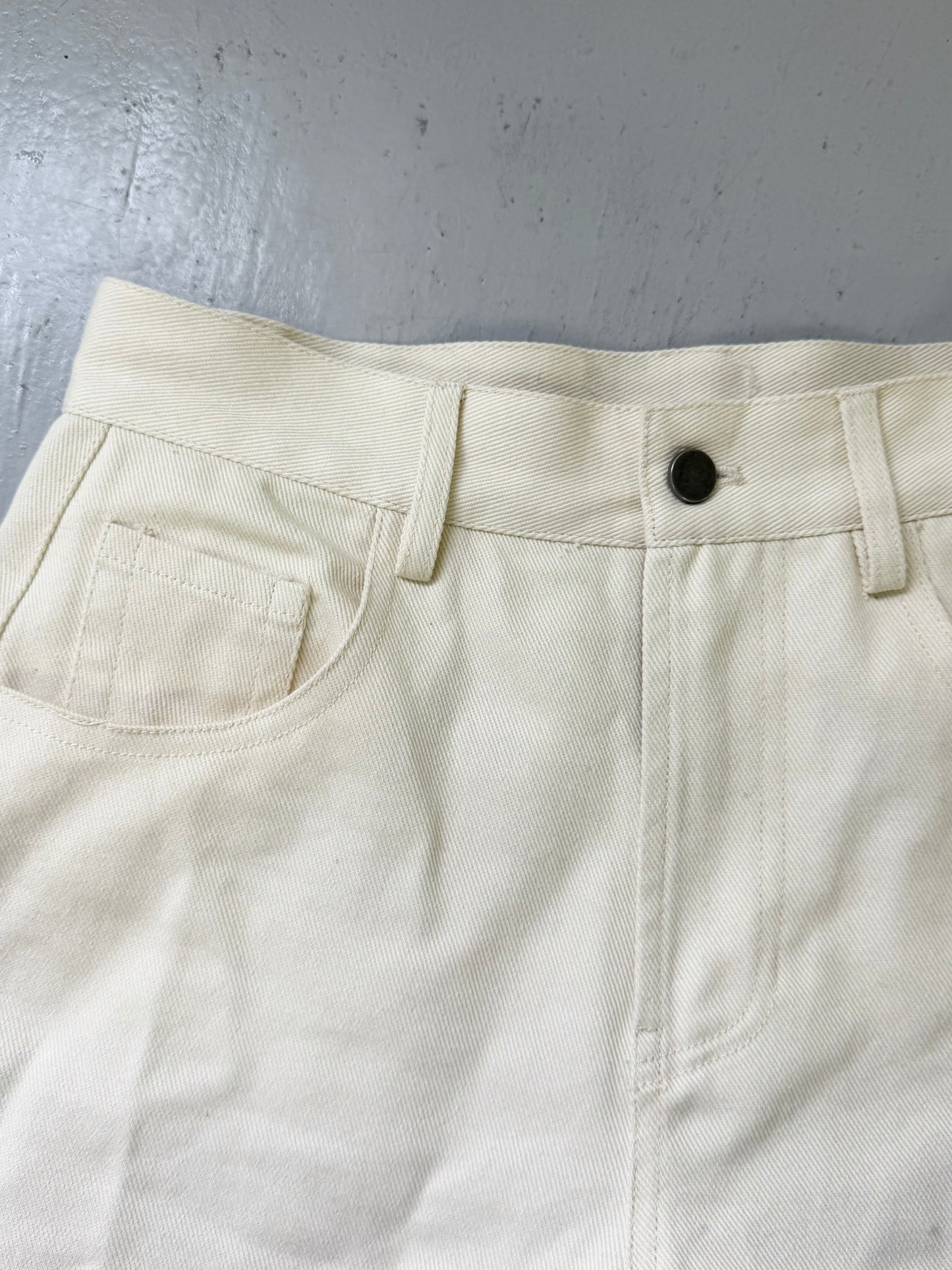 Garden denim pants