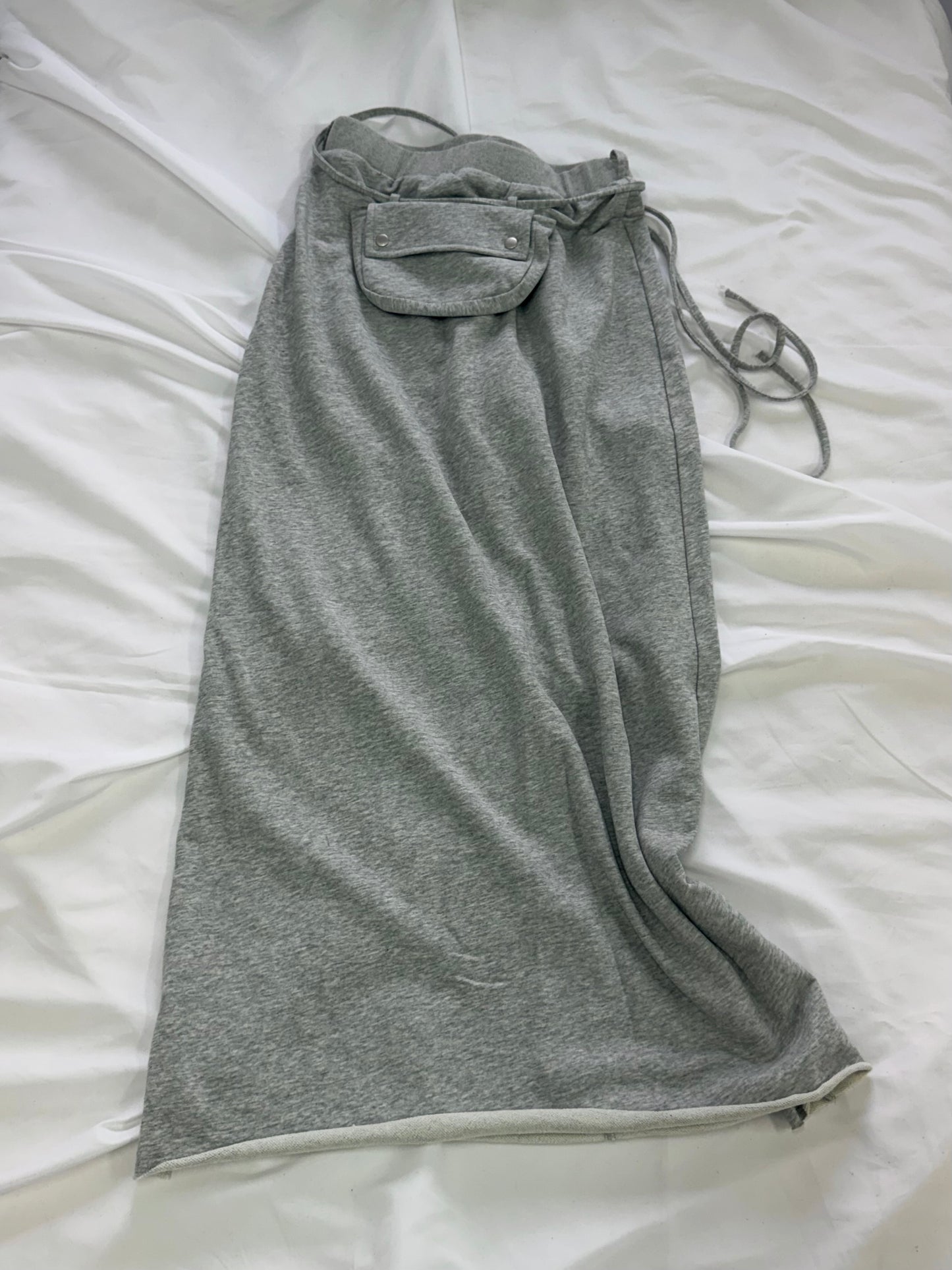 Pocket sweat skirt