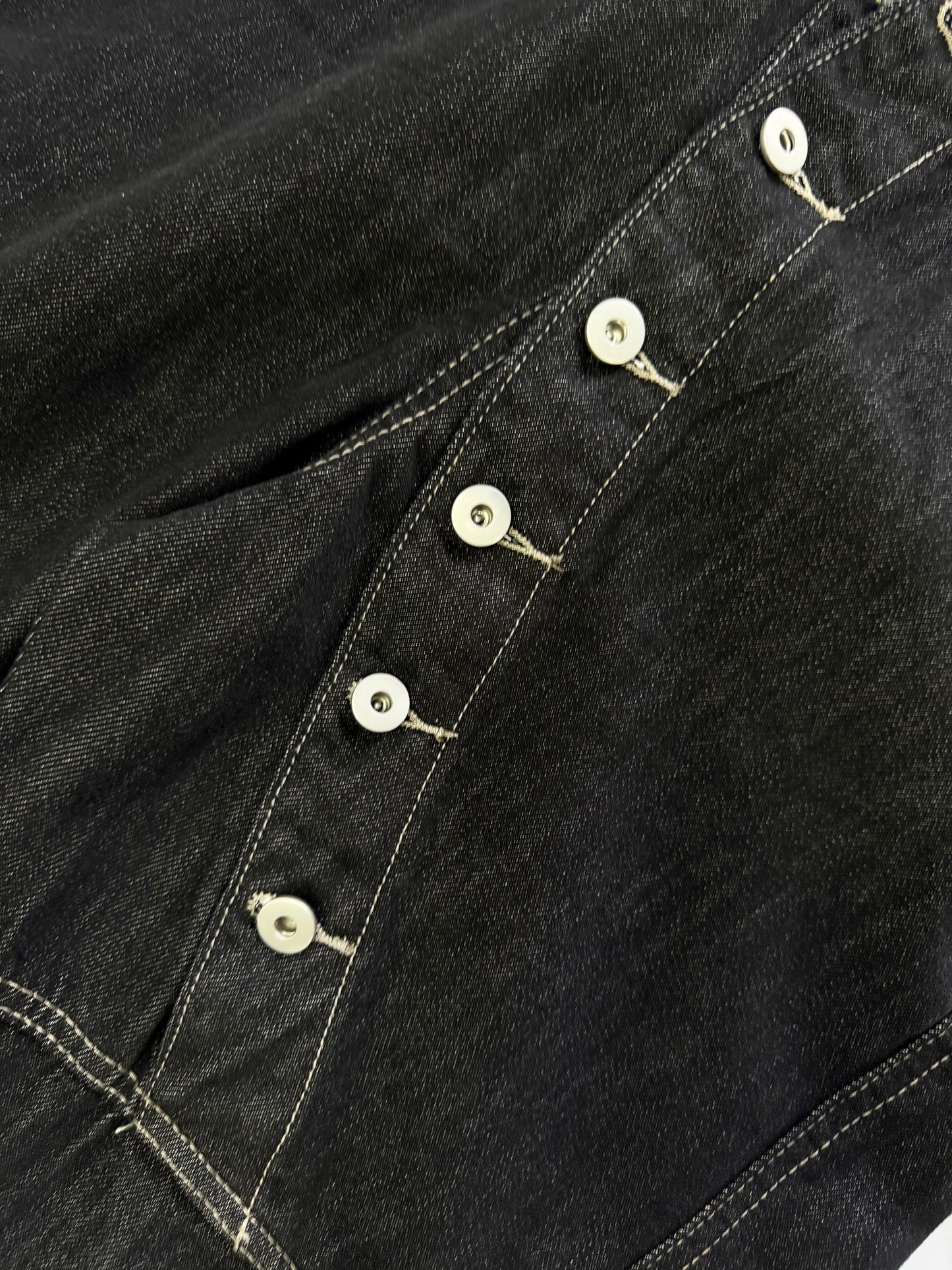 button denim pants