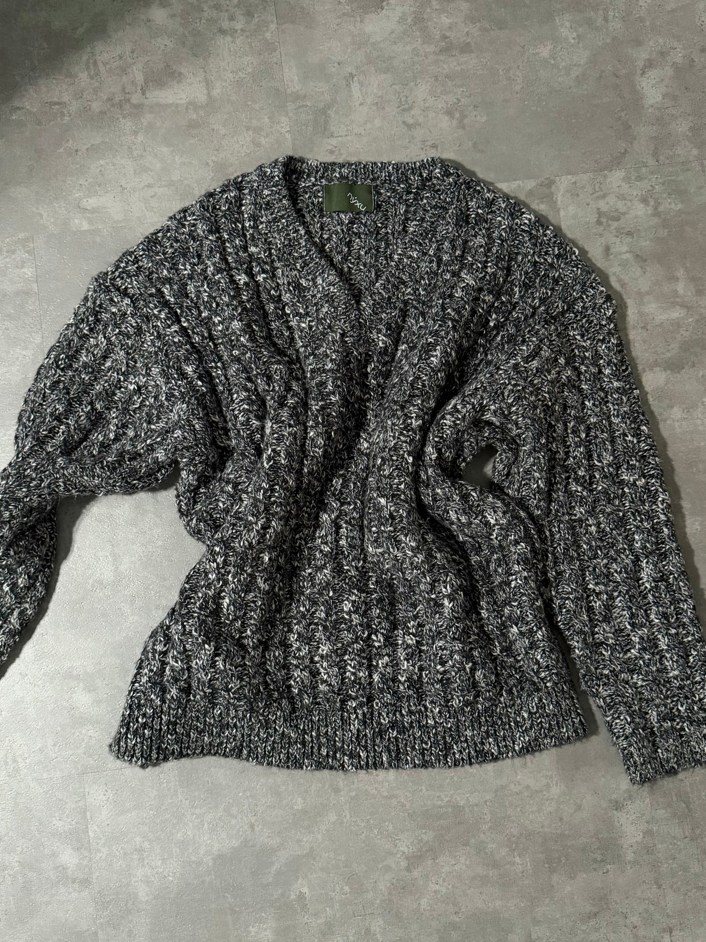 Pixelization knit set up