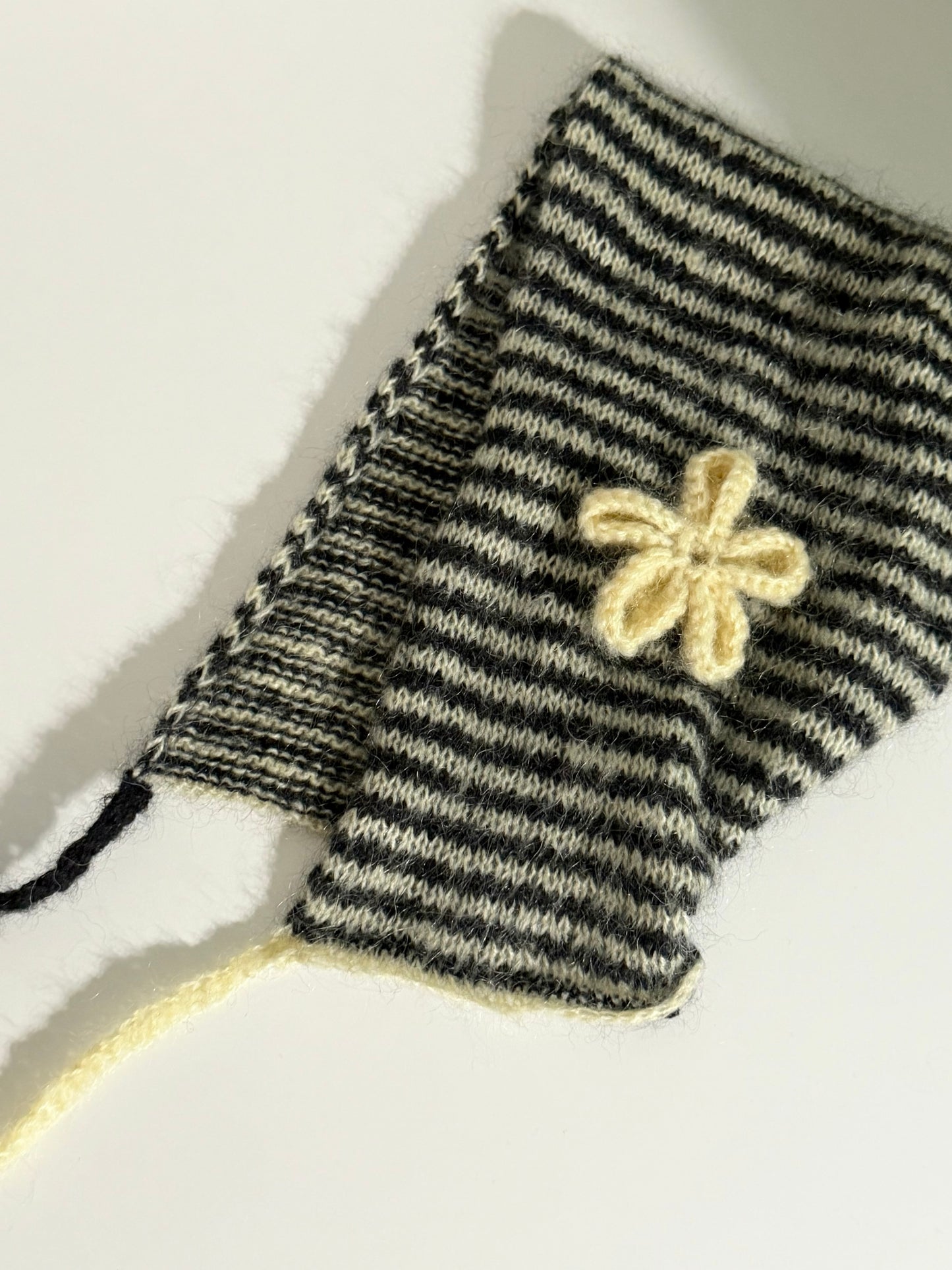 Shimashima hooded wrap