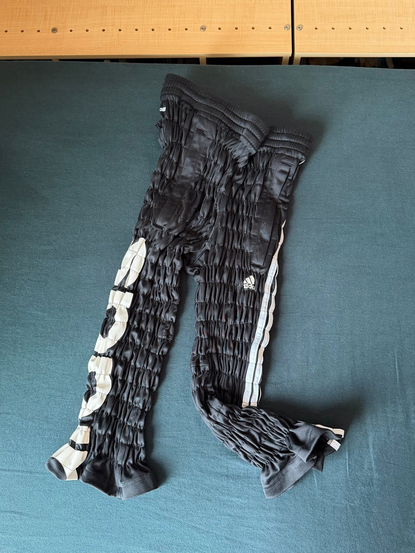 Gather jersey pants kuro