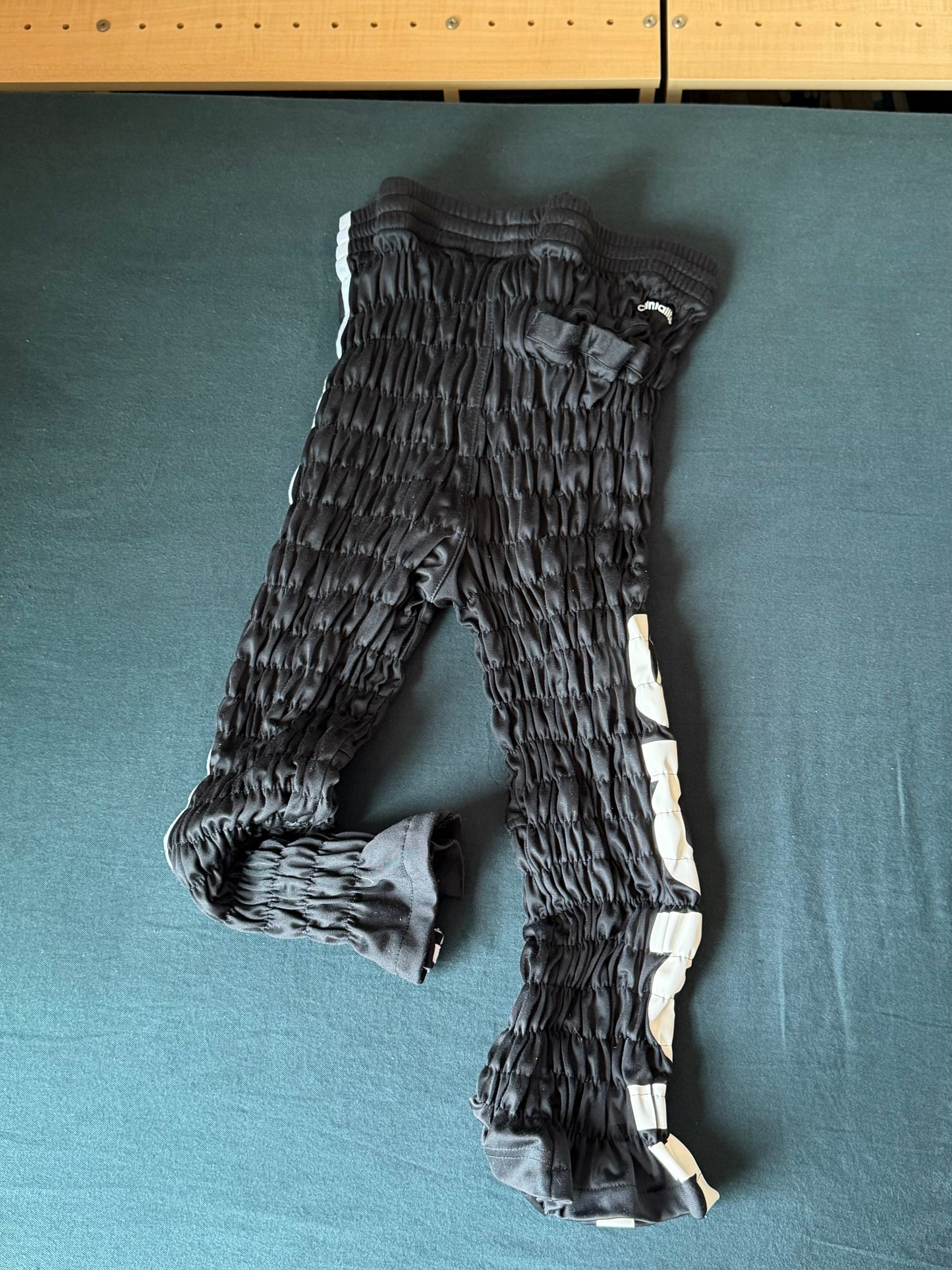 Gather jersey pants kuro