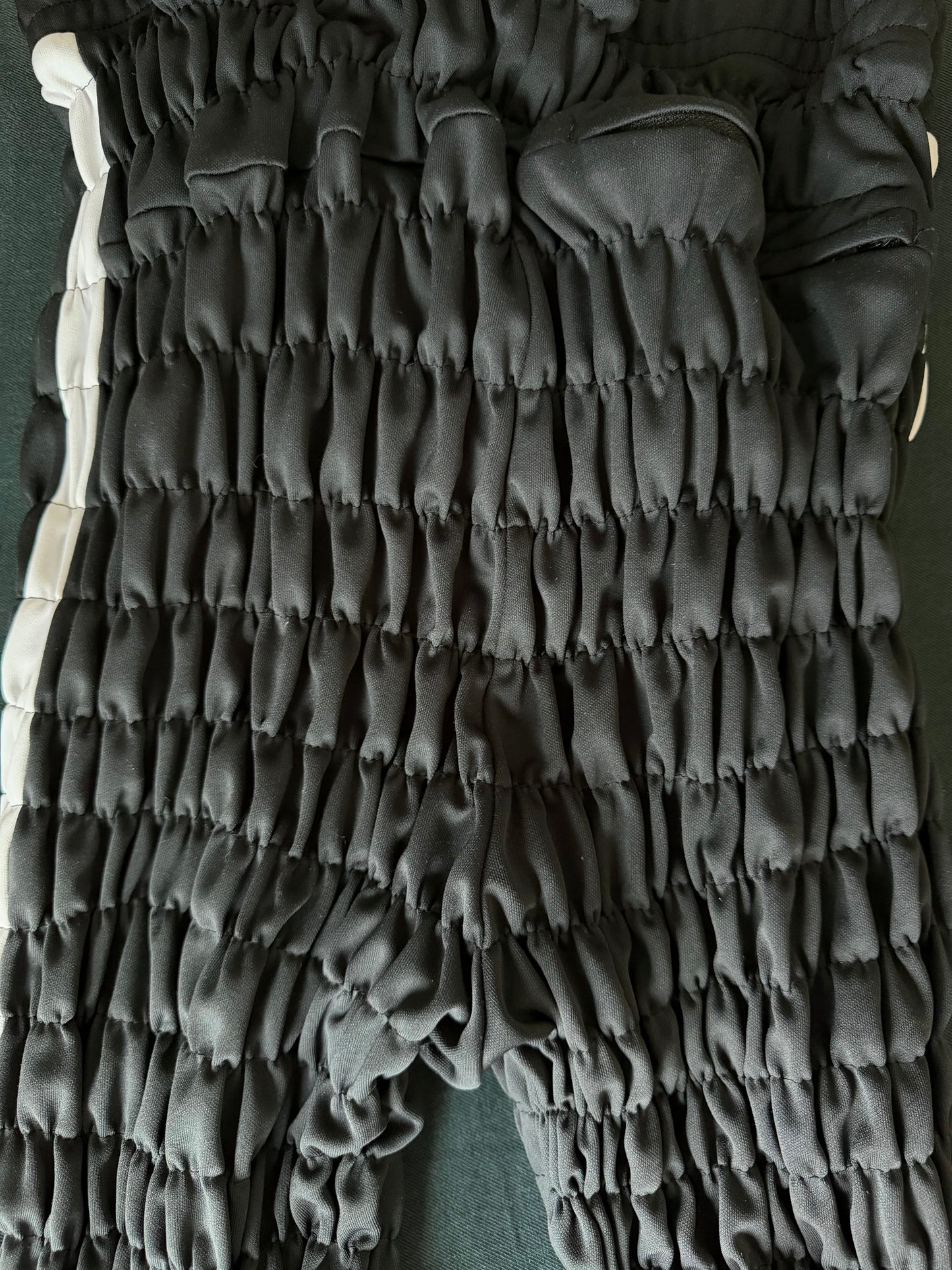 Gather jersey pants dark