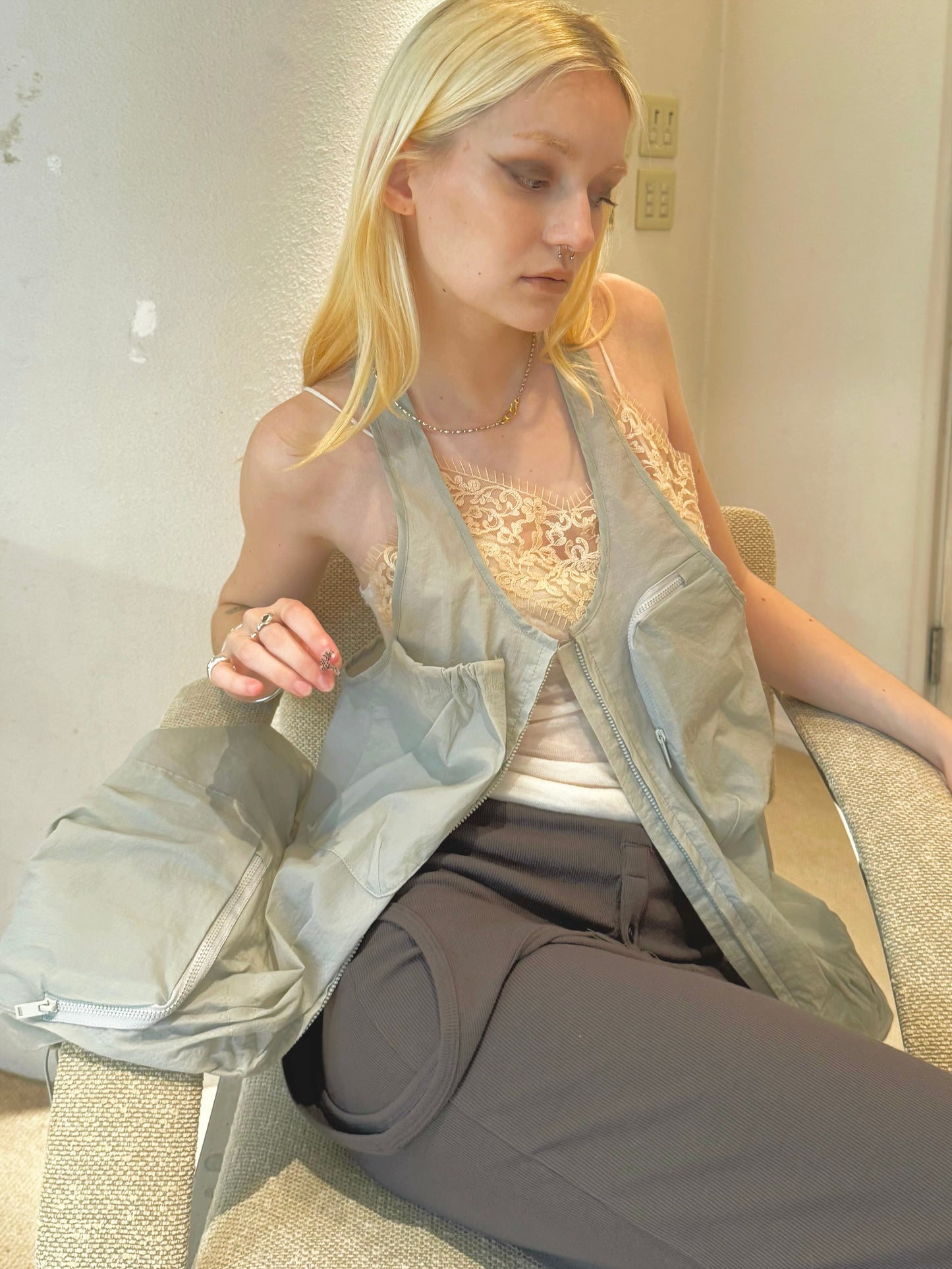 【10末再入荷予定】 Tanktop pencil skirt