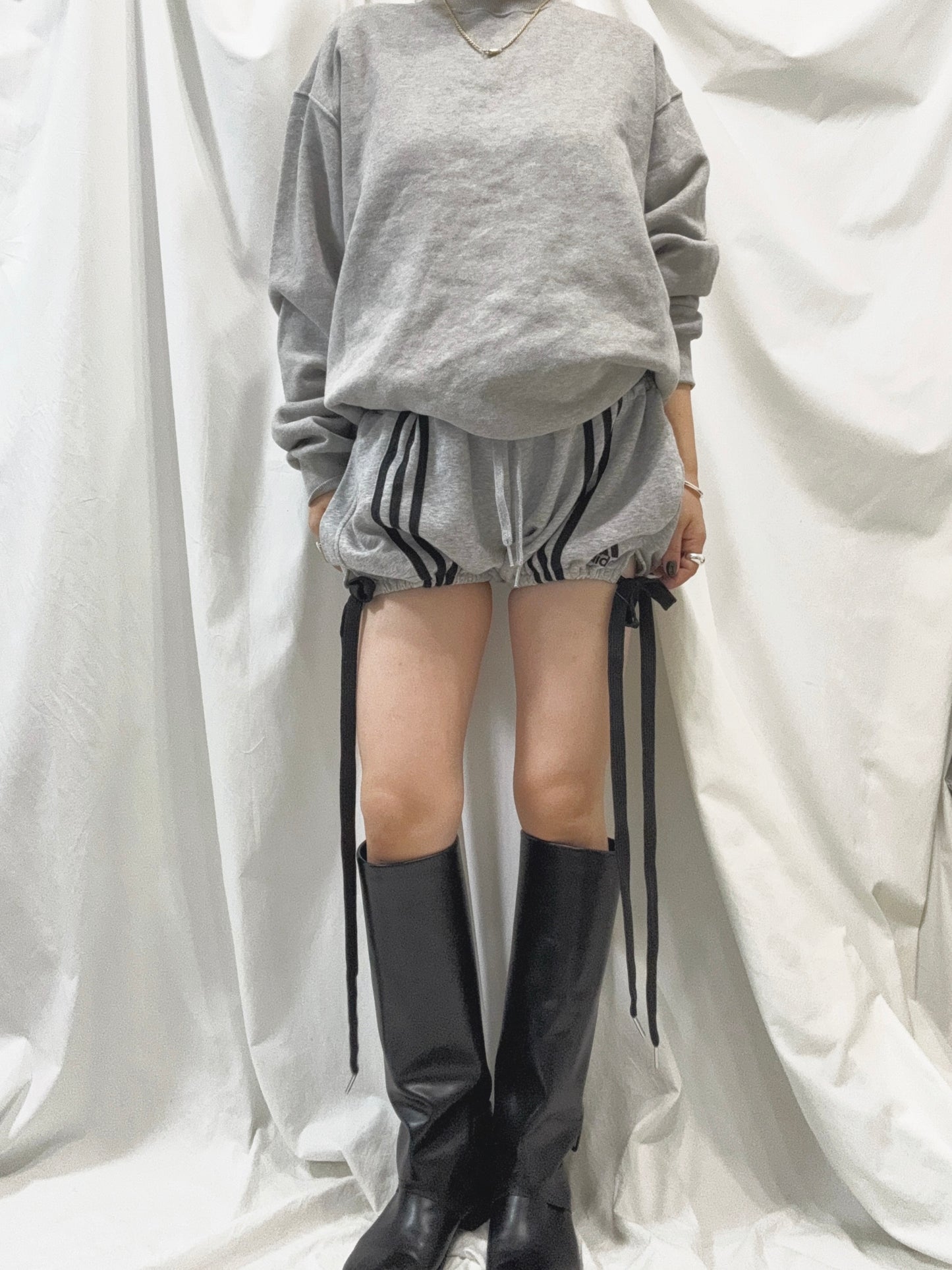 Drawers jersey pants gray