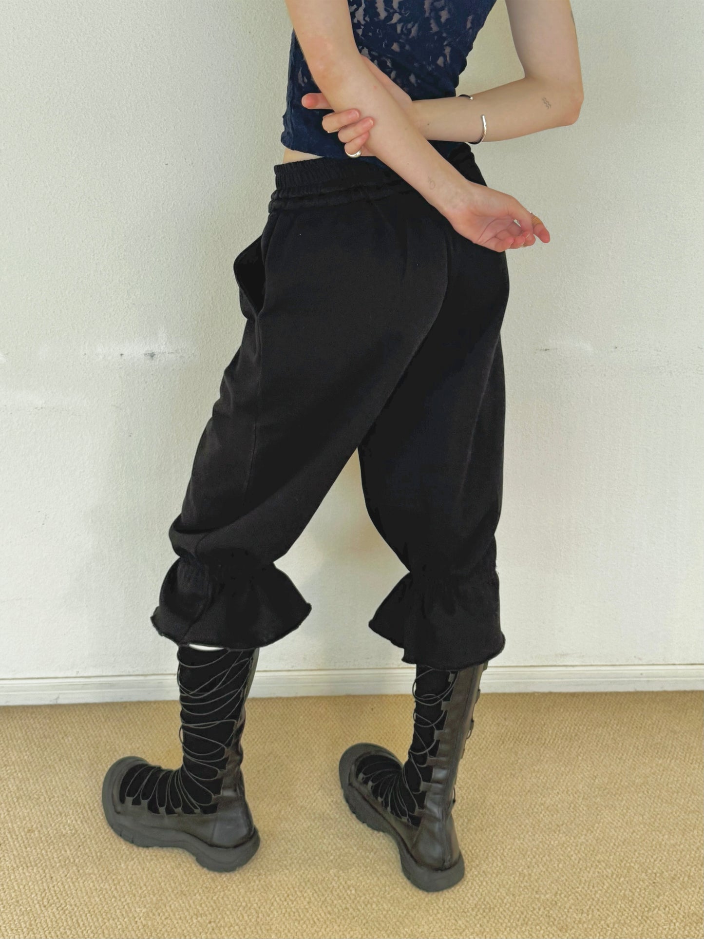 Button sweat pants