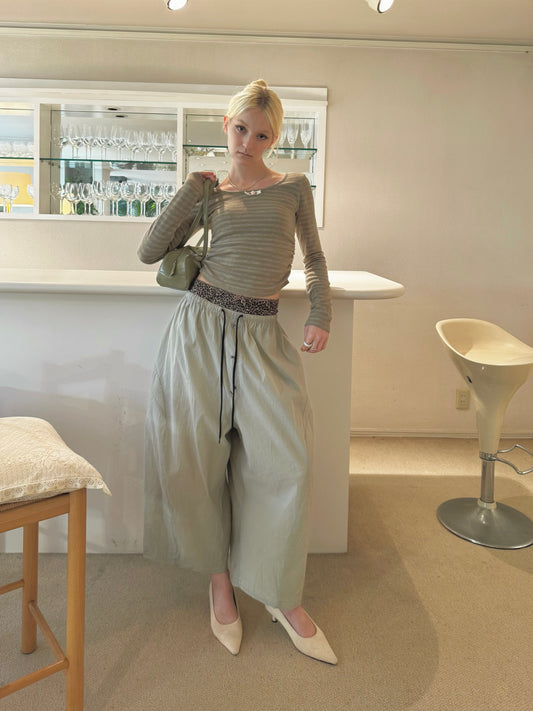 Maru line pants