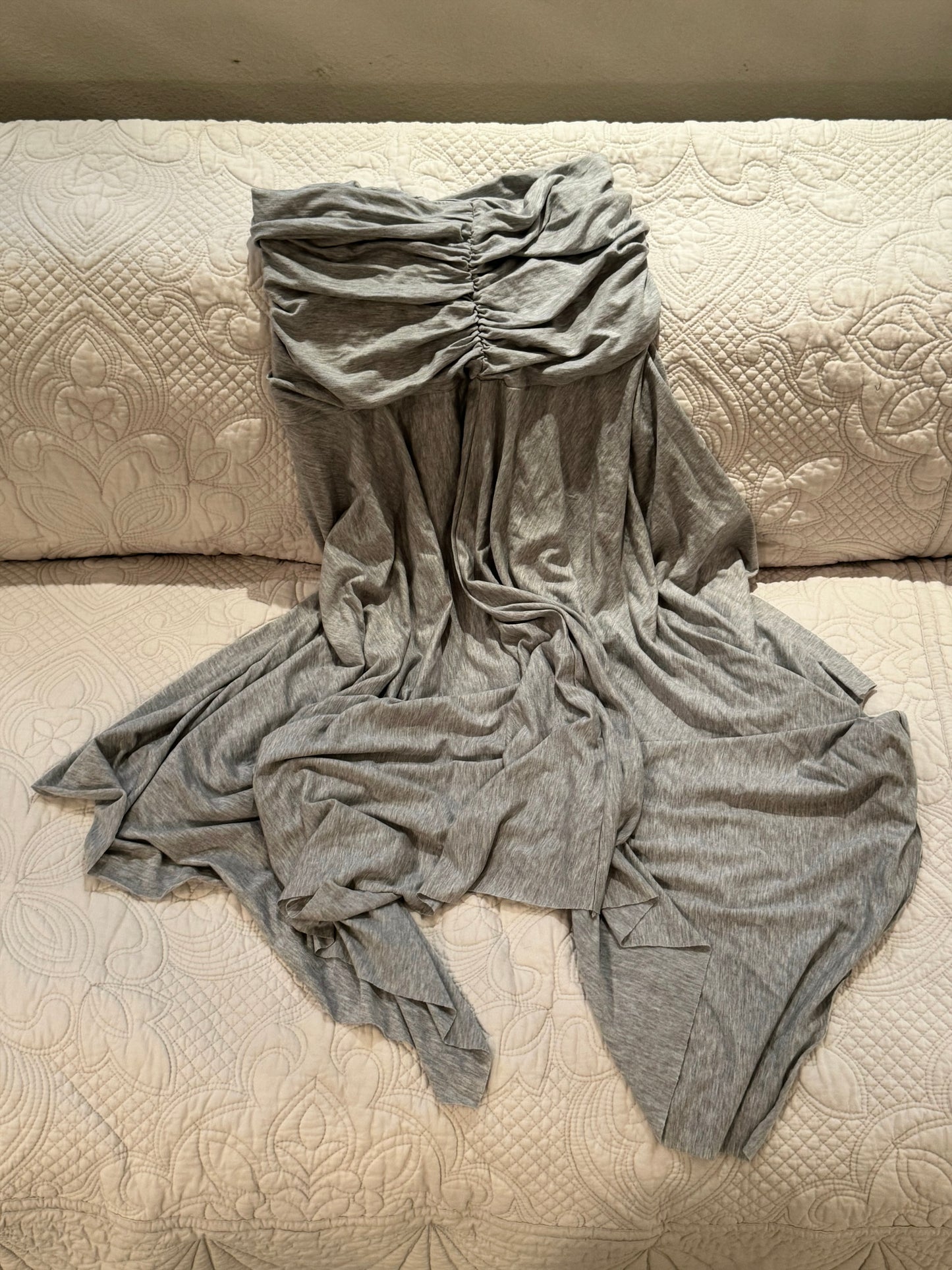 Relax shirring skirt